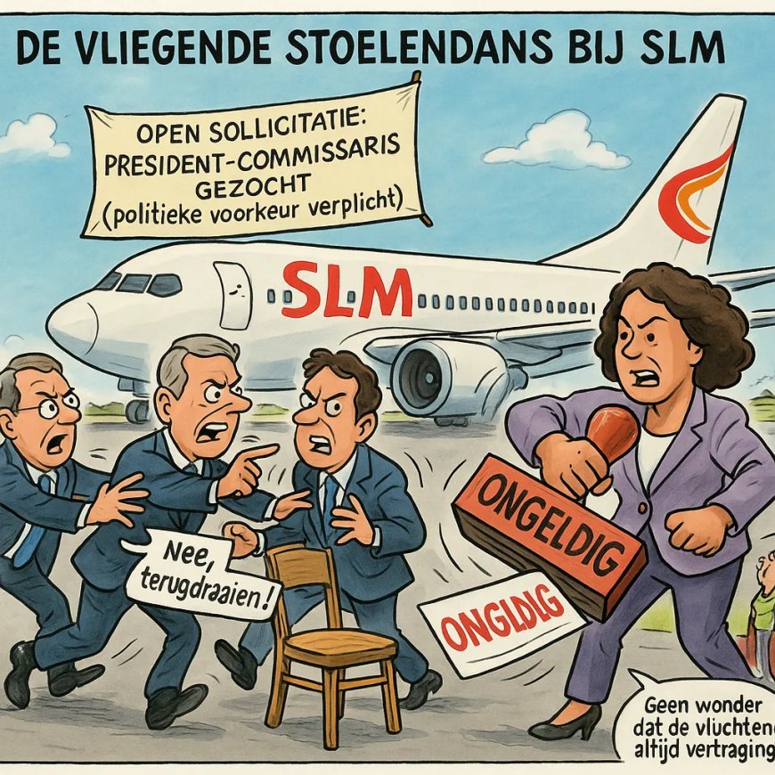 Geklungel bij SLM: RvC schorst en herstelt CEO in recordtempo