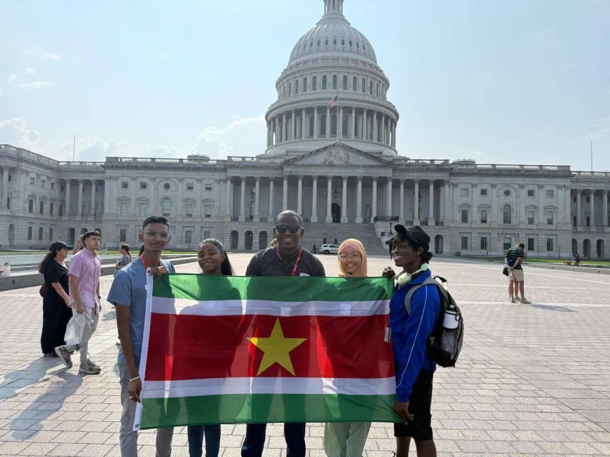 Internationale ervaring inspireert Surinaamse jongeren tot leiderschap