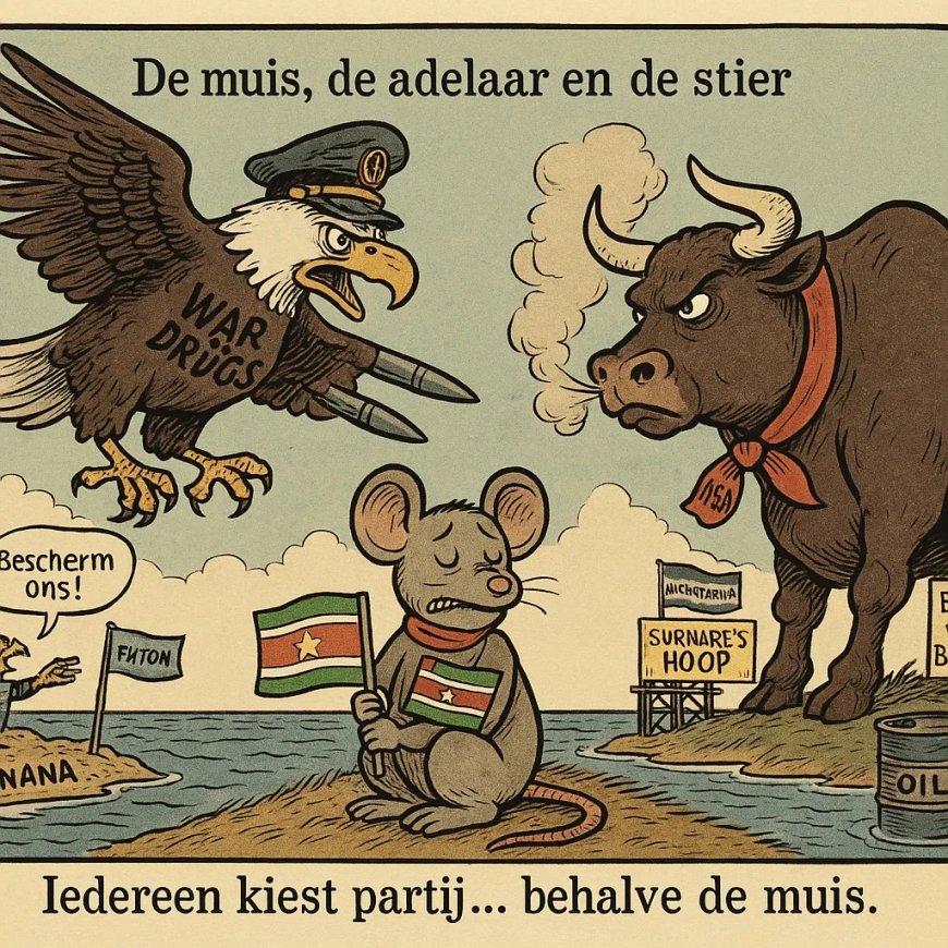 Olie Oorlog vermomd als drugsbestrijding