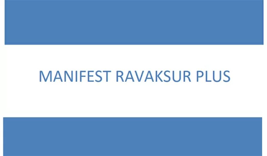 Ravaksur Plus presenteert manifest aan Simons: bijdrage aan regeerprogramma