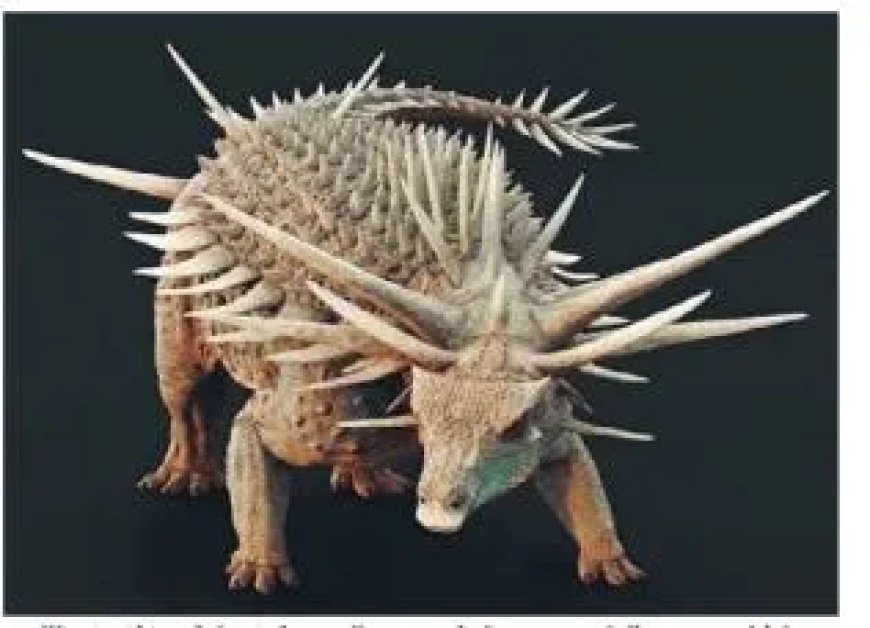 Bizarre dinosaurus met lange stekels ontdekt