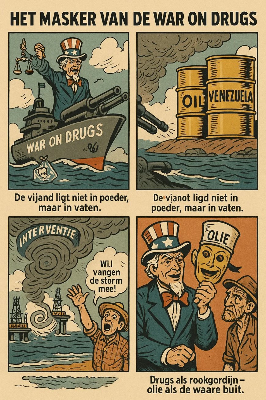 War on Drugs of War on Oil? Het masker valt in de Cariben