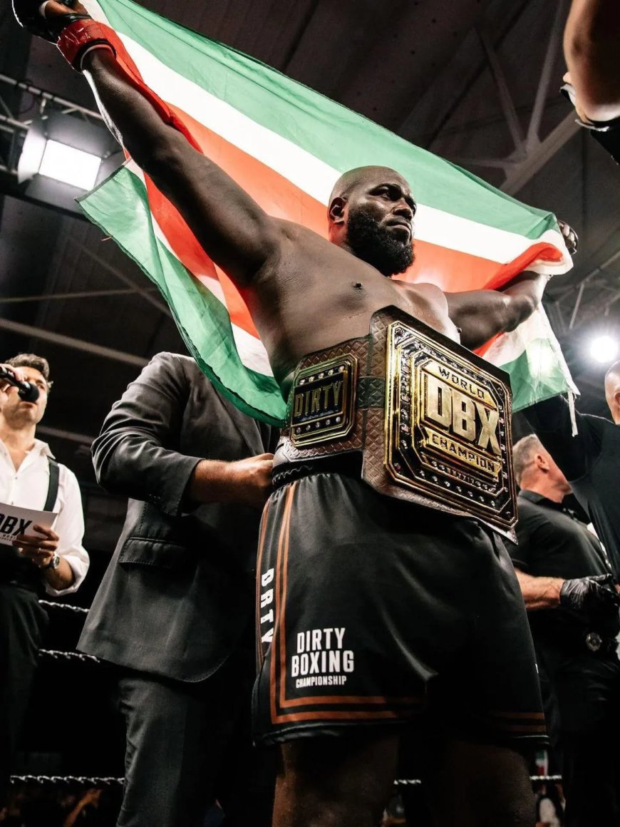 Bigi Boy verovert Dirty Boxing-zwaargewicht-titel met eerste-ronde KO