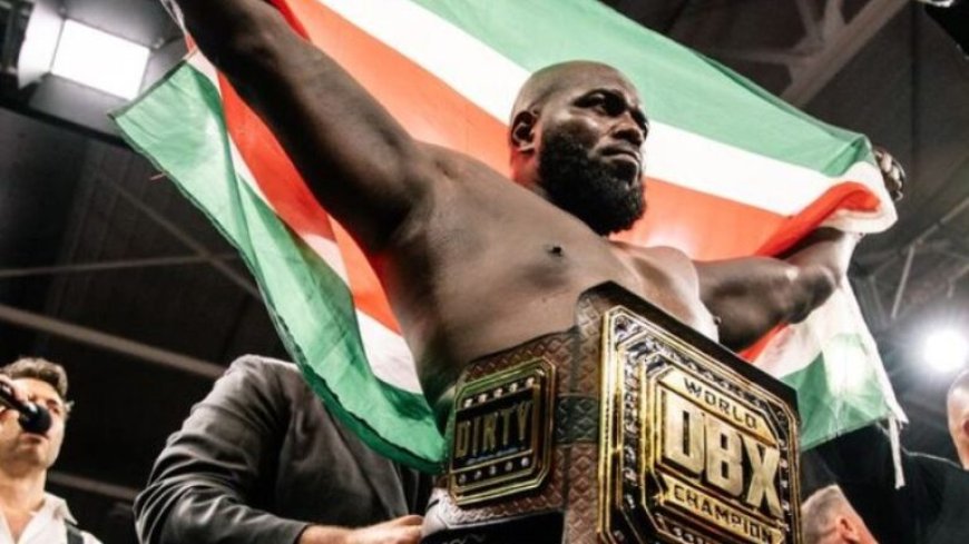 ‘Bigi Boy’ schrijft geschiedenis met DBX-zwaargewichttitel