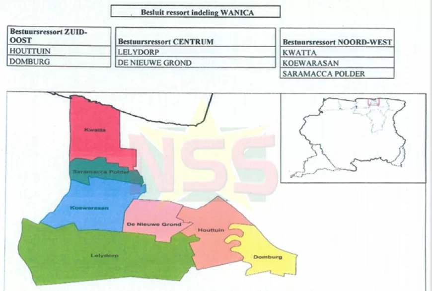 Maandag beëdiging nieuwe dc’s; ressort uitbreiding Paramaribo en Wanica
