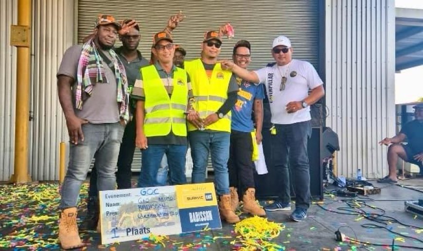 Operators meten zich in spectaculaire Caterpillar-wedstrijd