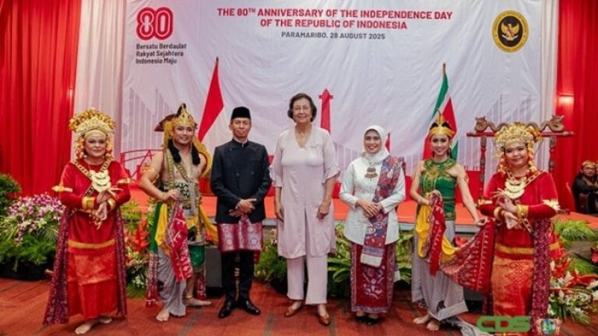 Suriname en Indonesië versterken banden bij viering 80 jaar onafhankelijkheid