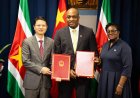Suriname en China ondertekenen belangrijke overeenkomsten