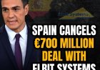 Spanje annuleert wapendeal met Israëlisch bedrijf Elbit Systems