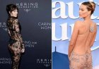 Margot Robbie en Dakota Johnson vieren de terugkeer van de (zichtbare) string
