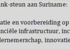 Wereldbank vergroot steun aan Suriname: focus op economie, mijnbouw en betaalinfrastructuur