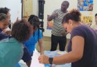 Kinderen reageren enthousiast op vakantieproject Nola Hatterman Academy