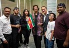 President Simons roept Surinamers in VS op tot samenwerking