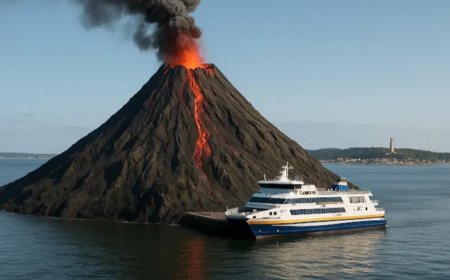 Opmerkelijk – Nederlanders houden Google voor de gek met actieve vulkaan in…. de Waddenzee: 