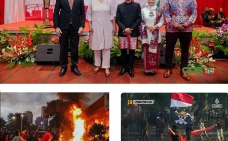 Feest in Paramaribo, vlammen in Makassar-Indonesië 