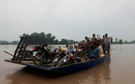 Punjab getroffen door historische overstromingen, miljoenen ontheemd