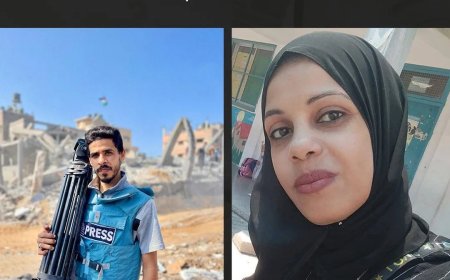 Twee Palestijnse journalisten gedood in Gaza