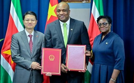 Suriname krijgt gedeeltelijke schuldkwijtschelding van China