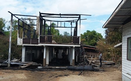 Woning in ressort Paradise in de as gelegd