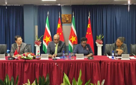 Suriname en China bezegelen gedeeltelijke schuldkwijtschelding