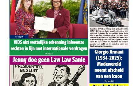 Dagblad Suriname, zaterdag 6 september 2025