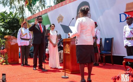 Dr. Irfaan Ali opnieuw beëdigd als president van Guyana