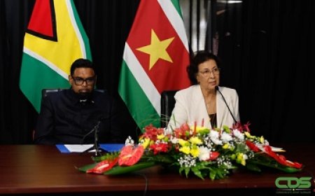 Guyana toegewijd om bilaterale relatie met Suriname nieuweimpulsen te geven
