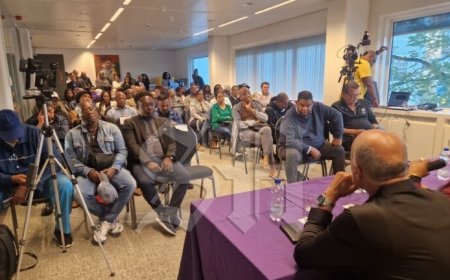 Grote betrokkenheid diaspora bij bijeenkomst met NDP-lid en minister in Amsterdam