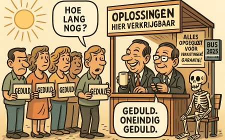 Geduld? Of gewoon een ander woord voor ‘we hebben geen idee’?