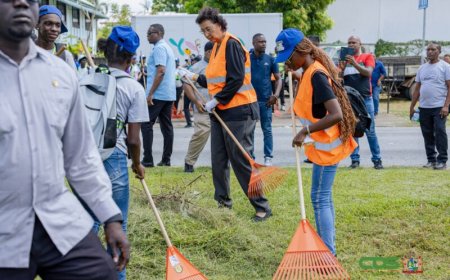 President helpt mee bij Krin Kondre-project