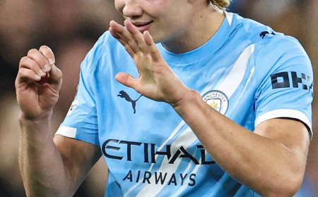 Haaland schrijft geschiedenis