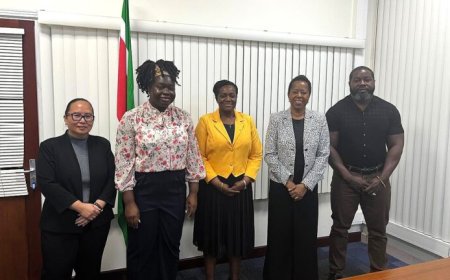 Newmont Suriname presenteert jaarcijfers 2024 aan minister Wijnerman