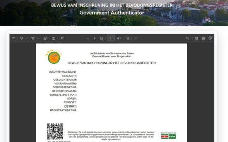 Uittreksel en nationaliteitsverklaring kunnen nu digitaal opgevraagd worden