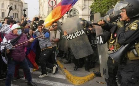 Zeker 18 gewonden bij geweld bij antiregeringsprotesten in Lima, Peru