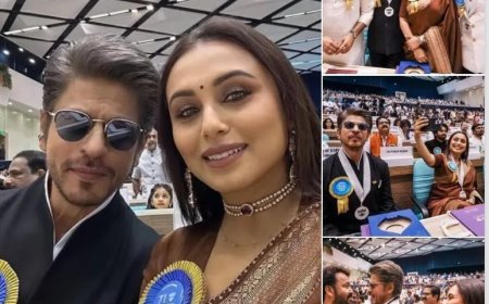 Rani Mukerji helpt Shah Rukh Khan bij onderscheiding