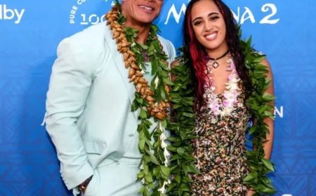Dwayne “The Rock” Johnson en zijn dochter Simone: Een zeldzame rode loper verschijning