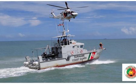 Kustwacht Suriname en Omni Helicopters International versterken samenwerking met gezamenlijke