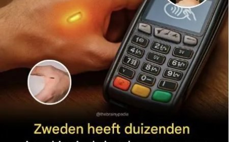 Zweden omarmen microchip-implantaten
