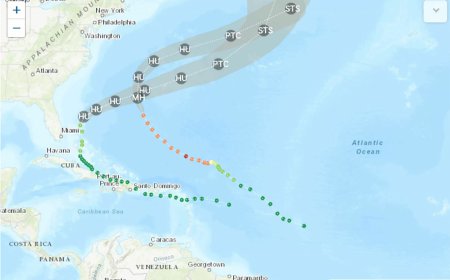 Stormen Imelda en Humberto bedreigen Caribisch gebied en zuidoostkust VS