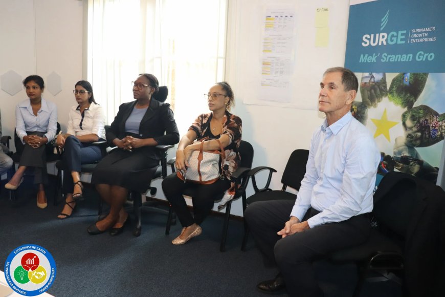 Minister Baasaron bezoekt SURGE-programma