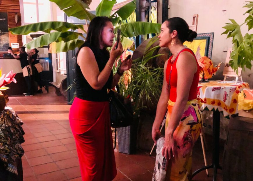 Bali pop-up: Melissa Faucher brengt batik tot leven