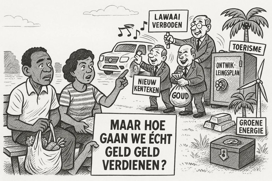 Praatjes over corruptie, maar waar blijft de visie?