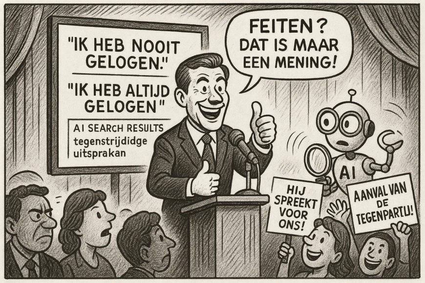 Politici ontmaskerd in het digitale tijdperk