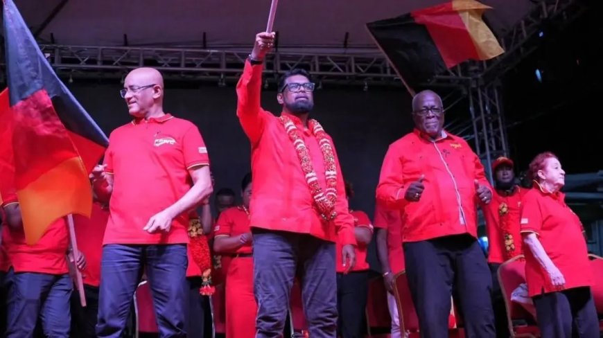 PPP/C op weg naar overtuigende verkiezingsoverwinning in Guyana