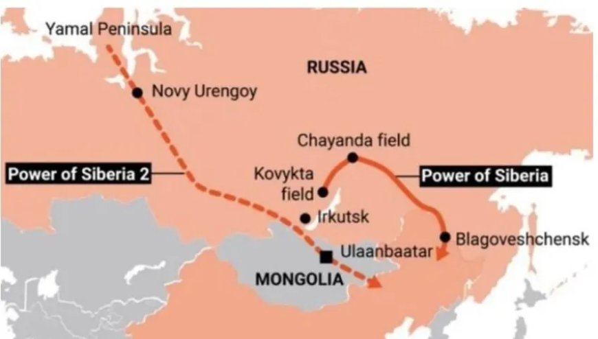 Rusland levert gas aan China via Power of Siberia 2-pijplijn