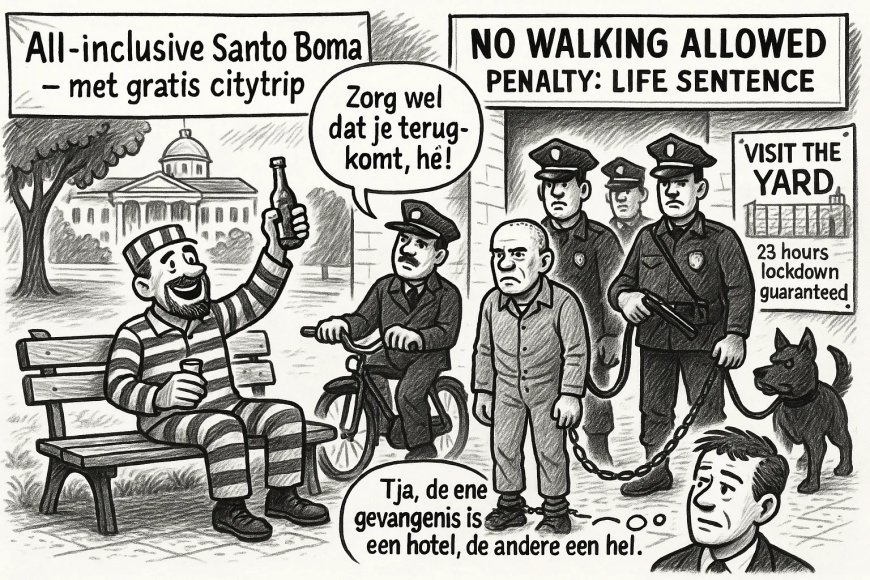 Gevangeniswandeling: gratis citytrip bij straf inbegrepen