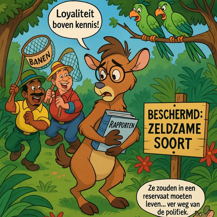 De technocraat als bedreigde diersoort