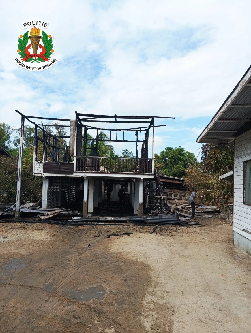 Woning in ressort Paradise in de as gelegd