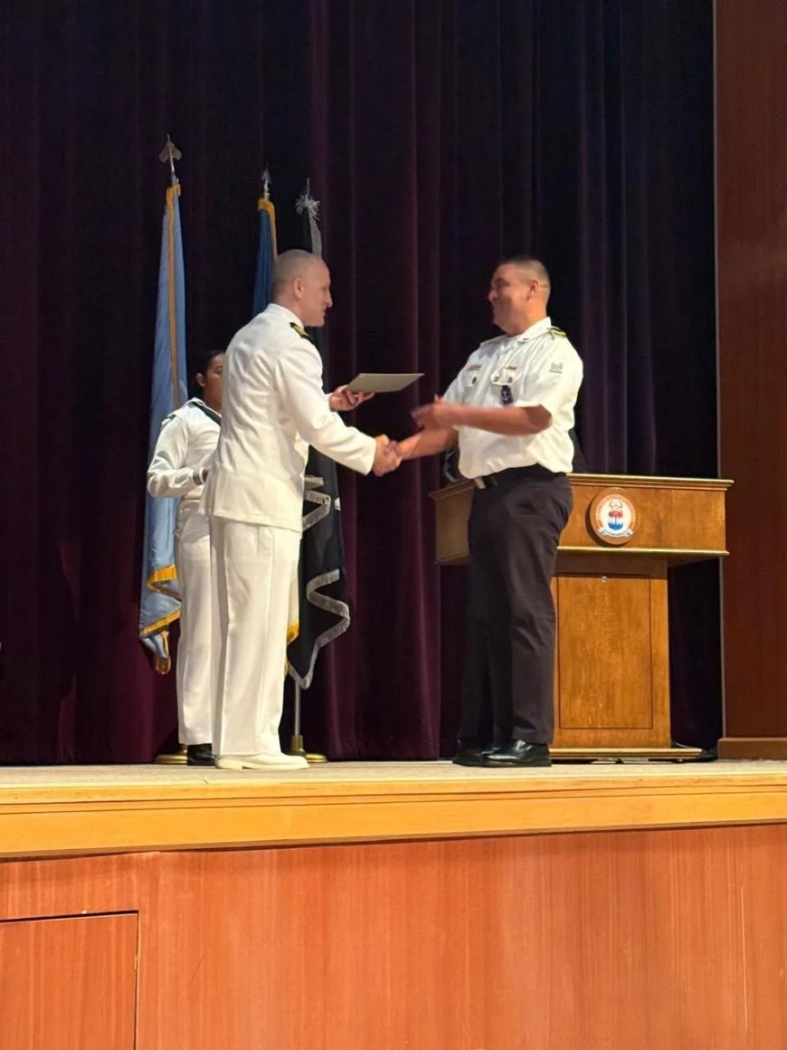 Surinaamse militair rondt prestigieuze JCWS-programma af