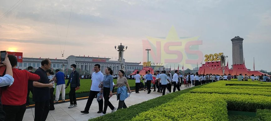 Mijn ochtend op het Tian’anmenplein...